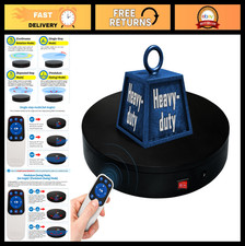 Motorized Electric Rotating Display Turntable 360  Photography Stand, Lazy Susan