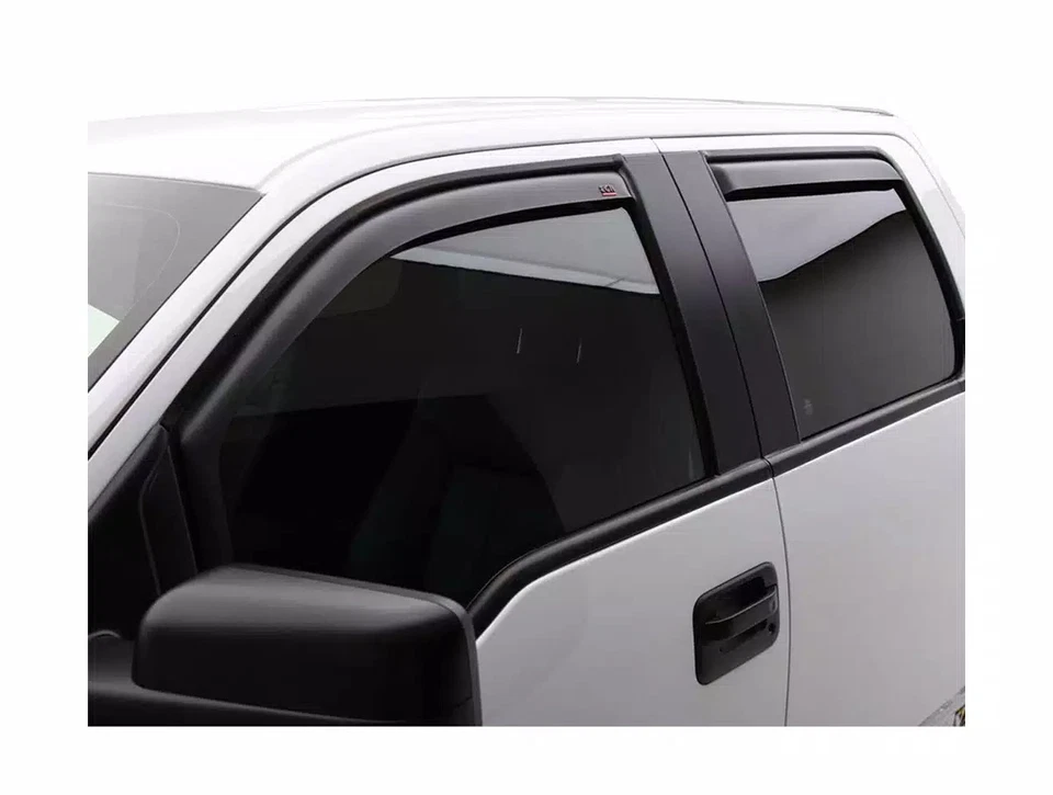 EGR In-Channel Window Deflectors Fits 2007-2018 Jeep Wrangler JK 4-Door Frt/Rear Foto 3 de 4