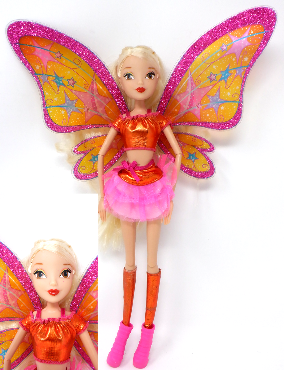 Rare poupée doll Winx Stella Sweet Fairy couture spécial édition 2013