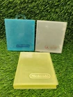 Lot of 3 Official Original VTG Nintendo Plastic Game Cases Clam shell NES
