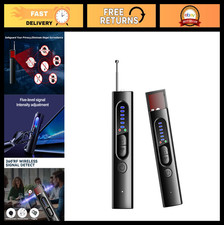 RF Bug Detector Wireless Signal Scanner Hidden Camera Finder 5 Sensitivity