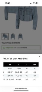 Women’s Wear By Erin Andrew’s Golden State Valkyries Full Snap Denim Jacket