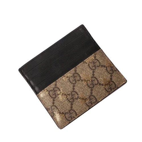 Portefeuille carte Gucci GG Supreme Gold Bee 524787 5099583804 26149243