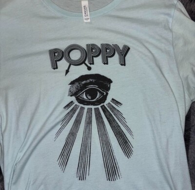 That Poppy Poppy.computer 2017 Tour Blue Eye Shirt Rare Merch | eBay