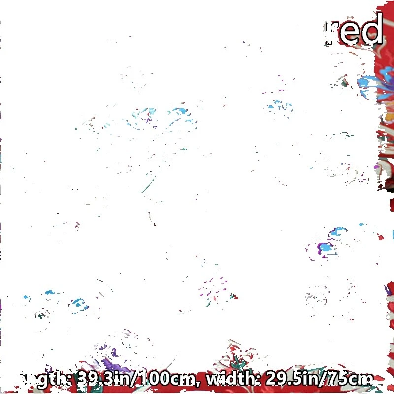 Brocade Fabric Multicolor