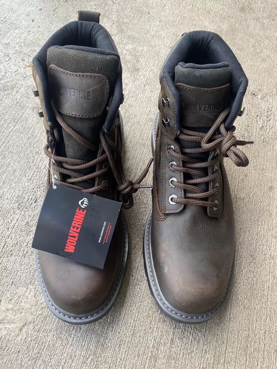 Wolverine Hiking Boots Steel Toe ASTM F2413 18 Nice Size 10 M