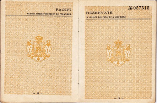 Rumänien, 1931, Beschäftigungsakte / Arbeitsbuch - Königreichszeit - Bild 4 von 8