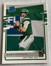 James Morgan Rated Rookie RC 2020 Panini Donruss Football #339 New York Jets
