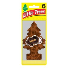Little Trees Leather Hanging Air Freshener Scent Home Car 6-12-24-48-96-144 pc