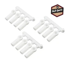RPM 73381 - Heavy Duty 4-40 Rod Ends (White) (12)