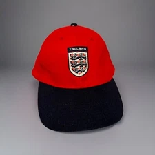 ENGLAND CARLSBERG CAP EURO 2000 FOOTBALL TEAM RED HAT