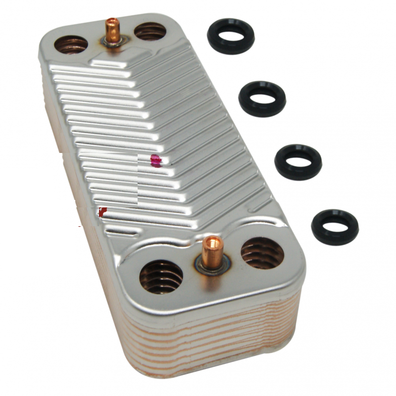 Scambiatore Secondario Sanitario 16P Caldaie Immergas 3021693 1028659 Victrix 28