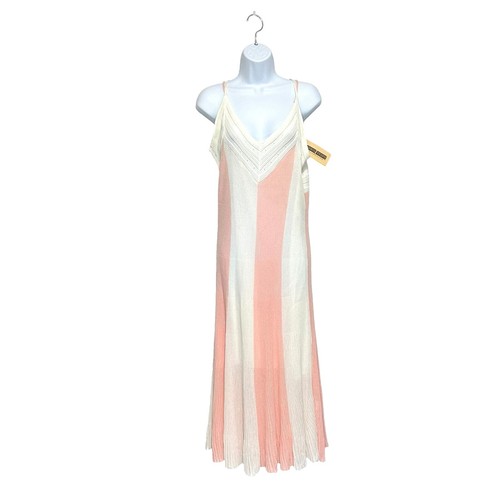 mini hot pink dress Hot Pink Bubble Hem Sleeveless Pleated Mini Dress main image 1