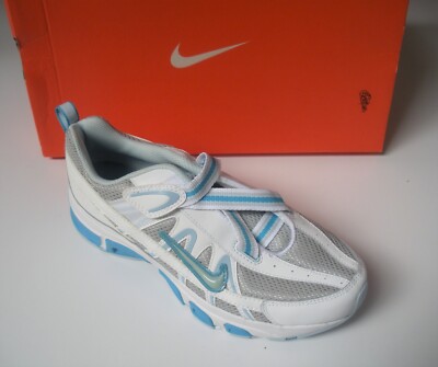 ,NIKE GIRLS T-RUN ALT SNEAKERS-336470 041- M SILVER- 3.5, 5.5, 6, 7- NEW