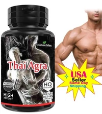 (1Pack) Thai Agra Men Enhancement Capsules, Thai Agra Pills Last longer BiggerD