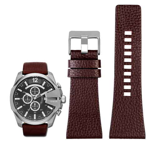 27 mm Zethydum Cuero Genuino Premium Texturizado Correa/Banda de Reloj + Herramienta de Cambio - Imagen 11 de 15