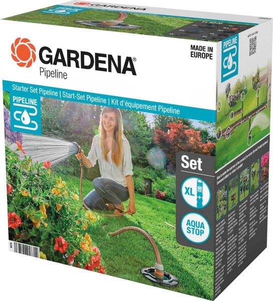 Gardena Pipeline Starter-Set, Garten-Pipeline, Unterirdisch, GartenbewäSserung-image