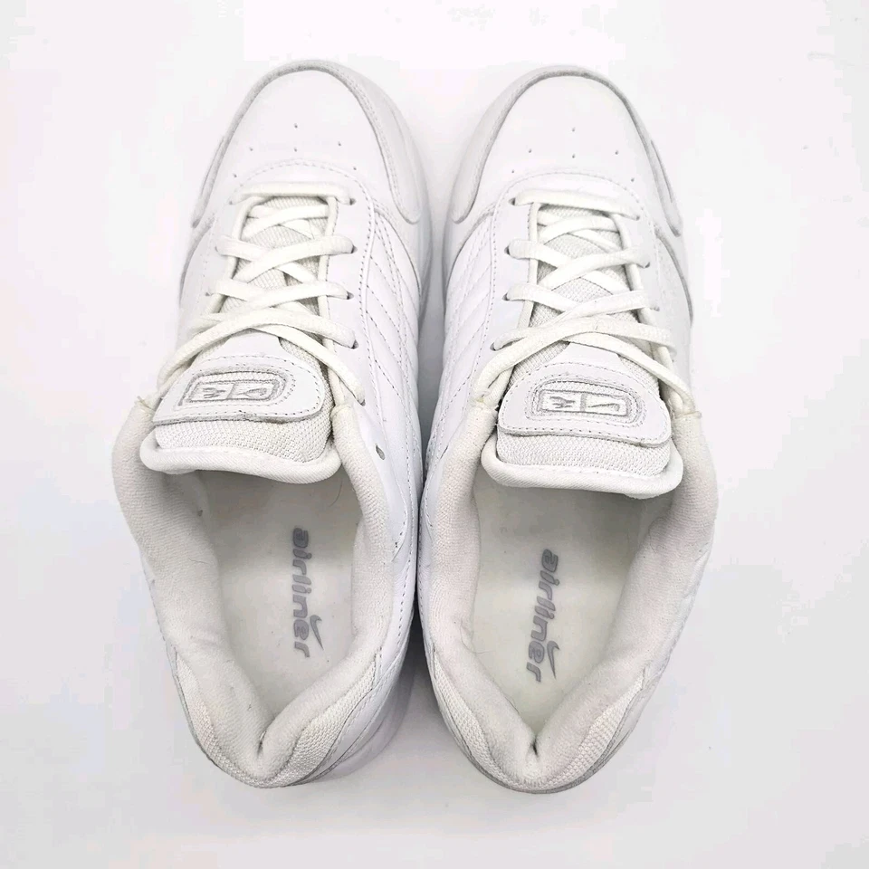 De colección Y2K Blanco Antártida-Chambray Nike Walker Airliner Tenis Para Mujer Talla 8.5 Foto 3 de 4