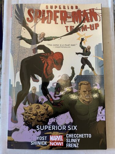 SUPERIOR SPIDER-MAN TEAM-UP Vol. 2 SUPERIOR SIX Marvel Comics GN TP TPB - Zdjęcie 1 z 1
