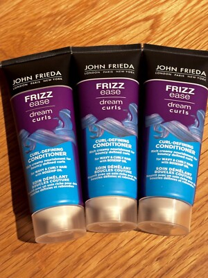 3x75ml Reisegröße John Frieda Frizz Ease Dream Curls Conditioner welliges/lockiges Haar