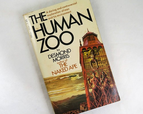 The Human Zoo Desmond Morris Dell 1971 1st Printing Sociobiology Paperback