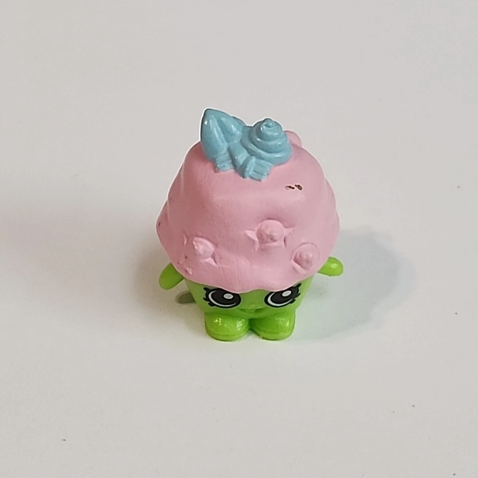 Shopkins Mini Muffin Figure Pastry Collectible Toy Green Pink Icing Blue  - Image 2 of 4