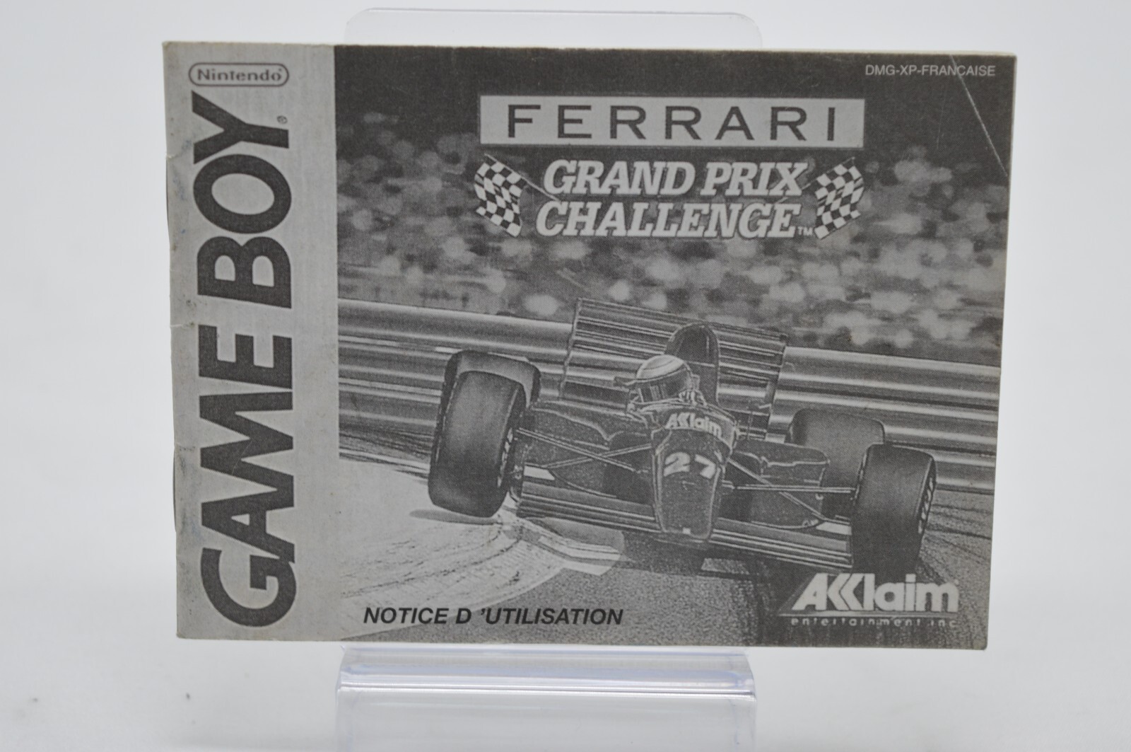 Notice jeu Ferrari Grand prix challenge Game Boy console Nintendo