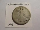 1917 UNITED STATES LIBERTY WALKING HALF DOLLAR A1468-69