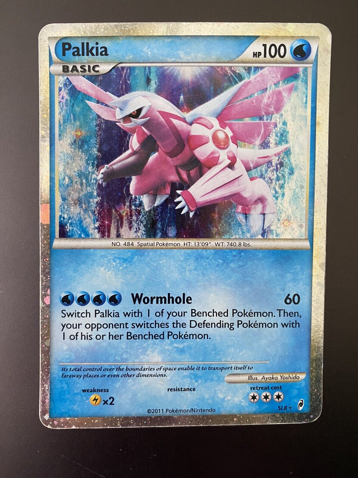 Check the actual price of your Palkia SL8 Pokemon card