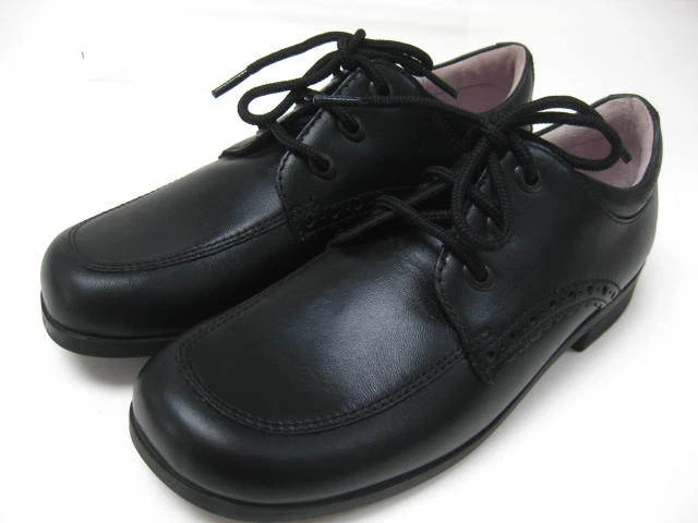 SCARPE scuola RAGAZZA 13.5 E START RITE stringate nuove MAMBO CLARKS pelle nera