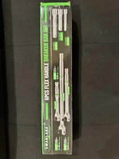 SWANLAKE 6PC Breaker Bar Set1/4" 3/8" & 1/2" DriveHeavy Duty Breaker Bars 6-i...