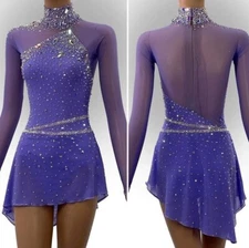ice figure skating competition dress Gymnastics costume dance Dress dyeing