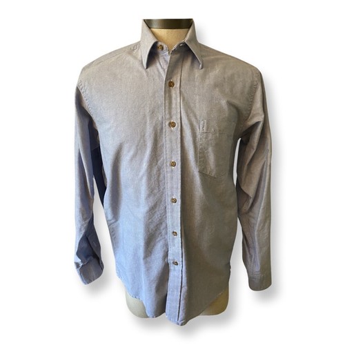 Herren Blackland Kleidung M Kleid Shirt Top blau High End Stoff - Bild 2 von 4