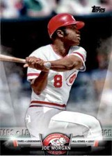 2018 Topps Update Series Joe Morgan Cincinnati Reds #S-15 Salute Legends
