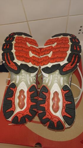 Saucony Griglia Donna Giro 18025-1. Scarpe da allenamento running rosso argento. Taglia 6,5 - Foto 7 di 11
