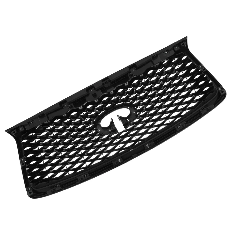 Chrome For 2018 2019 2020 2021 INFINITI QX80 GRILLE W/CAMERA GRILL 623106GW0A Foto 3 de 4