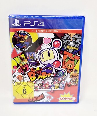Super Bomberman R - Shiny Edition - Sony PlayStation 4 - 2018 - Neu & OVP