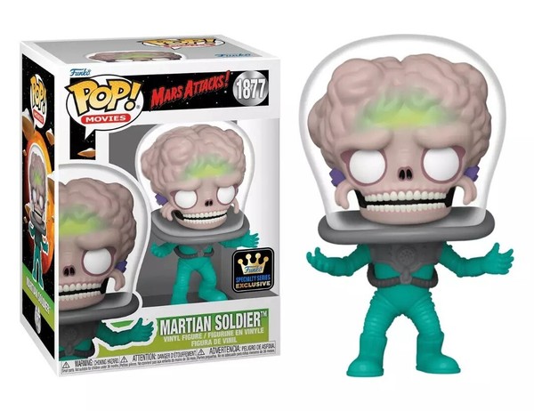 Mars Attacks Pop! Movies Vinyl Figurine Soldat Funko-image