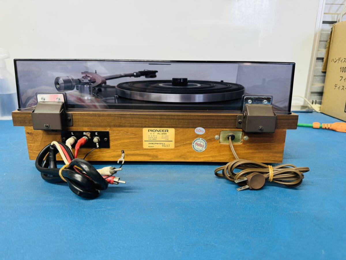 Pioneer Record Player PL-25E Working Item Antique Vintage Pioneer Record Player PL-25E Working Item Antique Vintage