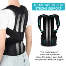 Copper Compression Posture Corrector - Adjustable Posture Support Back Brace