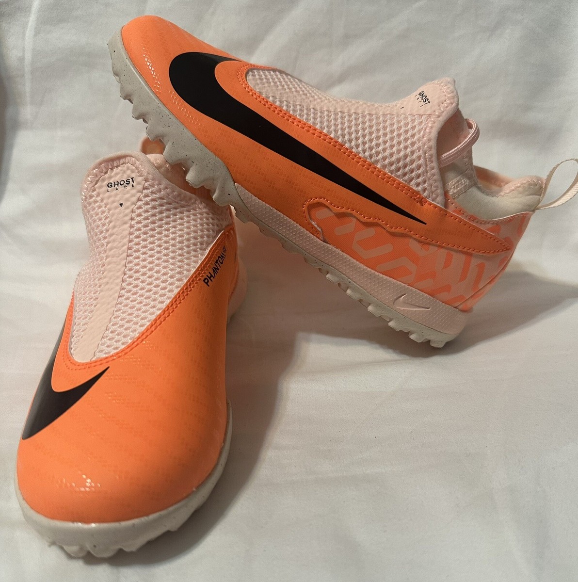 Nike Phantom GX Academy TF Soccer Indoor Shoes Orange DZ3493-800
