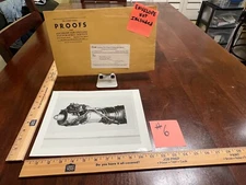 1960s PRATT AND WHITNEY ENGINE PROOF/PHOTO 8.5x11 (SOUTHERN N.E. TOPOGRAPHIC) #6