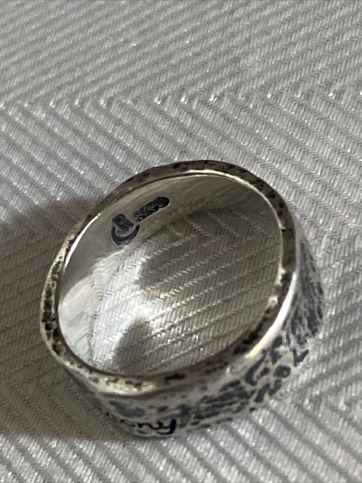 Carolyn Pollack Beautiful Solid Hammered Sterling… - image 7