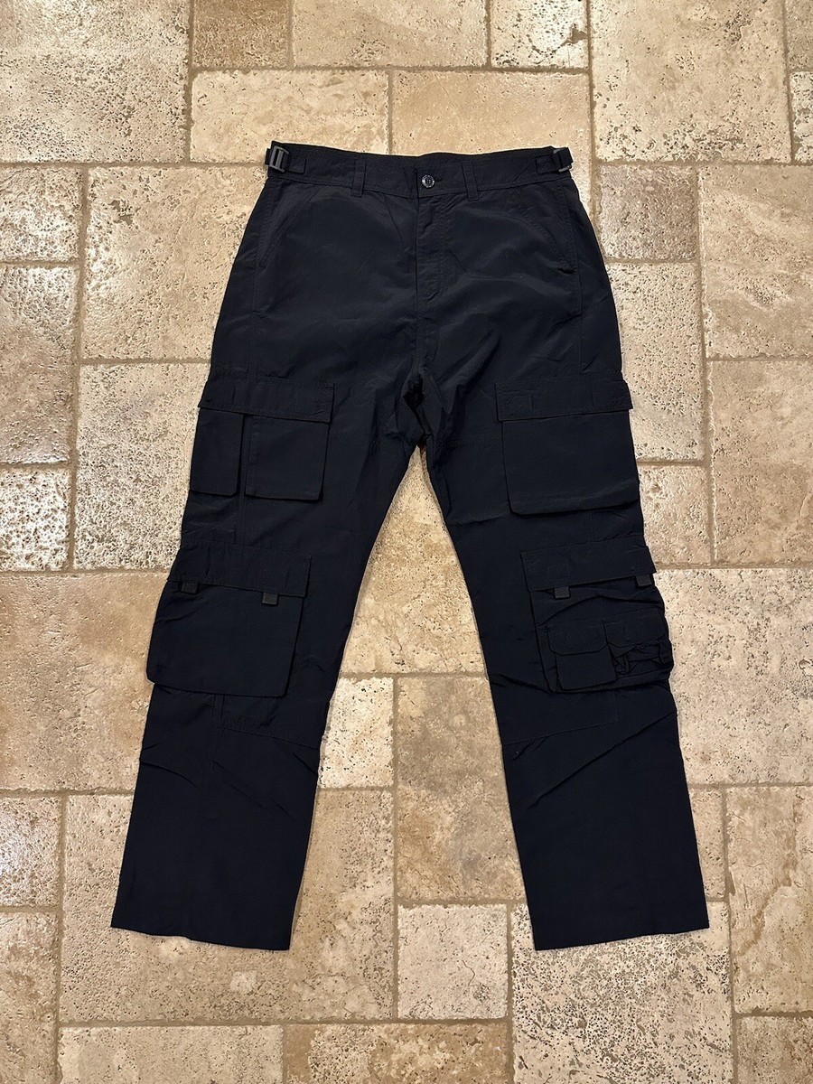 Martine Rose ブラック スリムフィット スラックス Martine Rose Twist Seam Cargo Black Trouser Pants | eBay