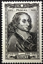 FRANCE CÉLÉBRITÉS BLAISE PASCAL  TIMBRE NEUF N° 614  **  MNH 1944  B4
