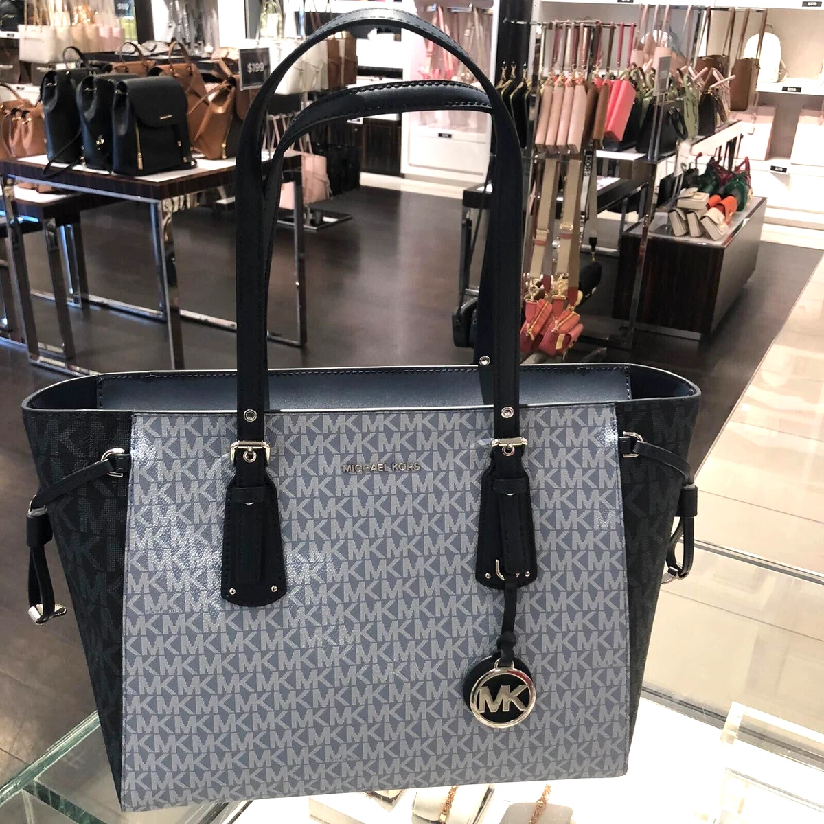 Michael Kors Voyager East West Signature Logo Tote Bag