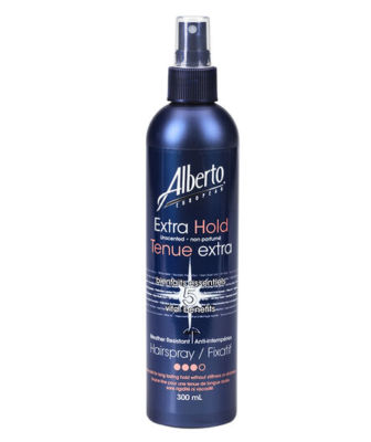 New!! 2X Extra Hold Unscented Hair Spray 300mL Level 3 - Fast