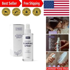 Essential Organic Pumping Spray 2 Fl Oz  Clogged Ducts Prevention  Lubrication