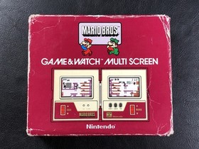 Mario Bros. Game & Watch MW-56 - 1983 Nintendo - Tested Working - Great Cond.