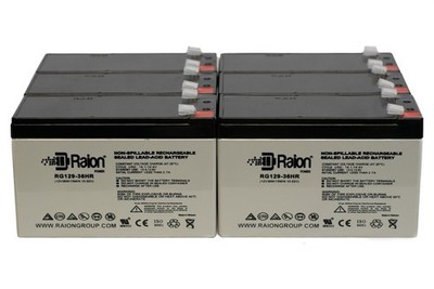 Raion CyberPower OL2200RTXL2U Battery Kit, Also Fits OL3000RMXL2U, OL3000RTXL2U